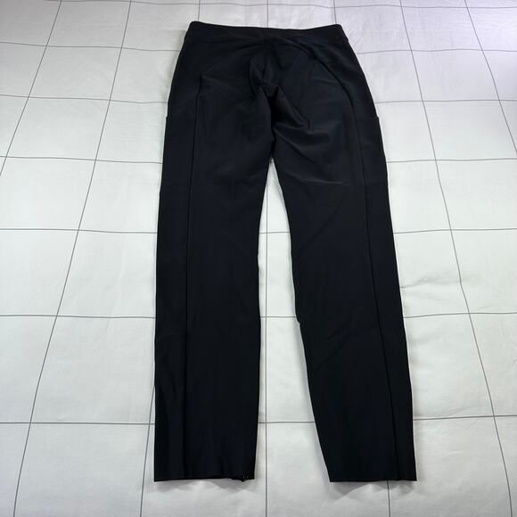 Athleta Pants Women 4 Black Stellar Trouser Modern Casual Active Sleek Commute - Picture 3 of 13